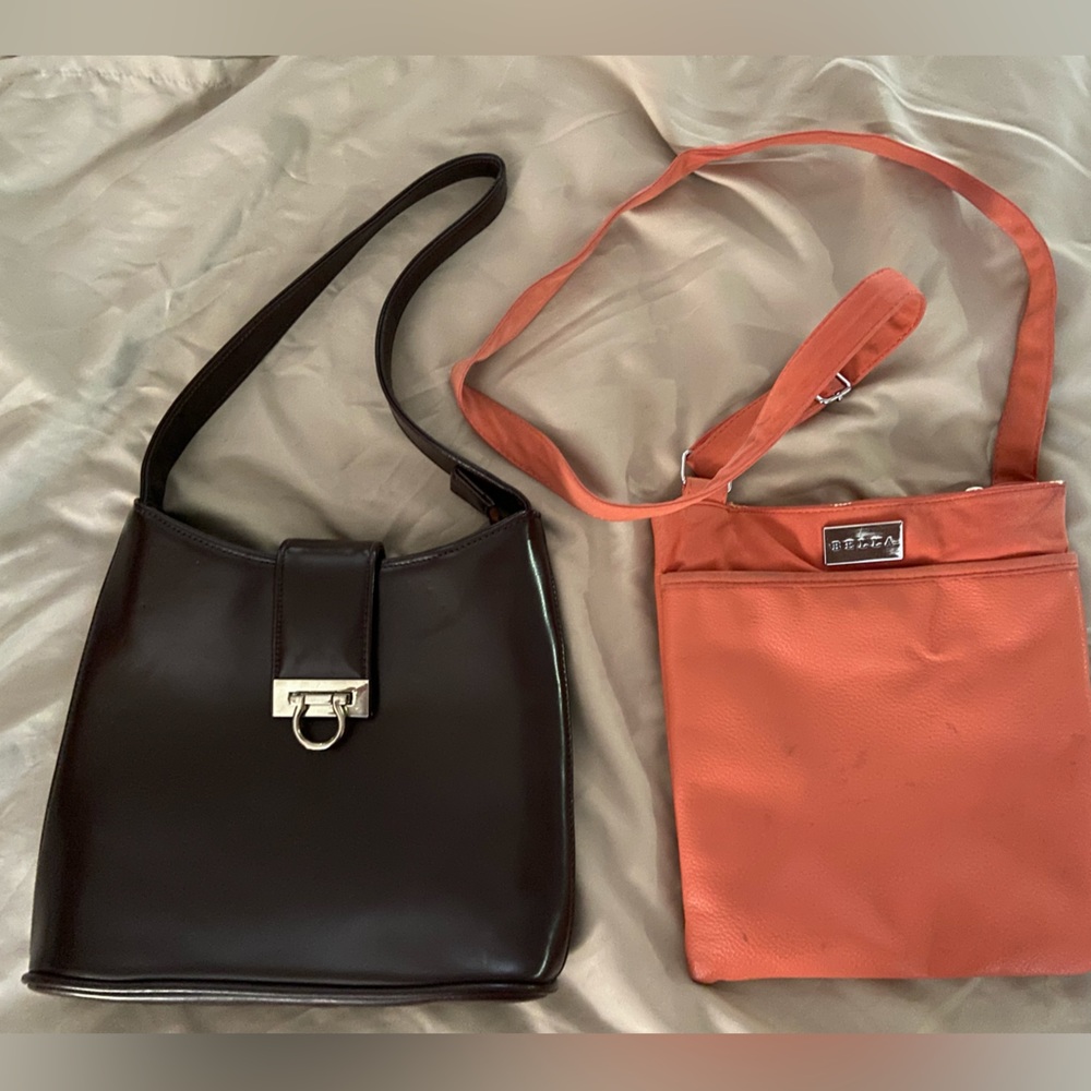 Patent Leather Purse AND Crossbody Purse